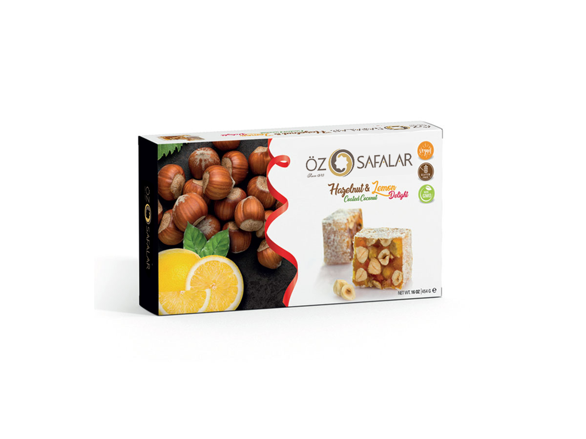 Fındıklı ve Limon Aromalı Lokum