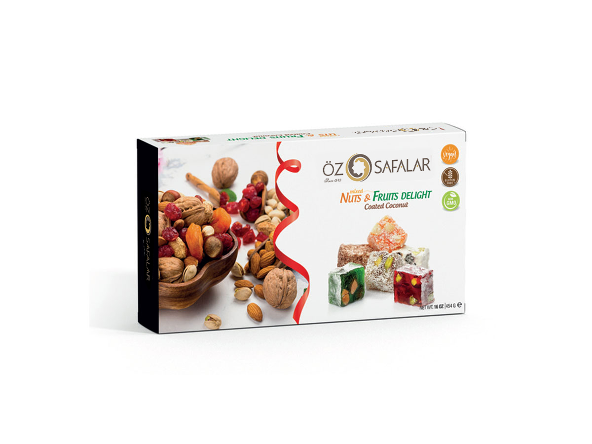 Karışık Kuruyemişli Lokum