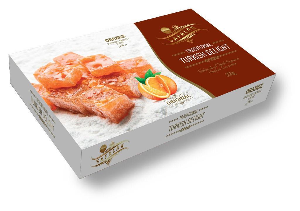 Portakal Aromalı Lokum