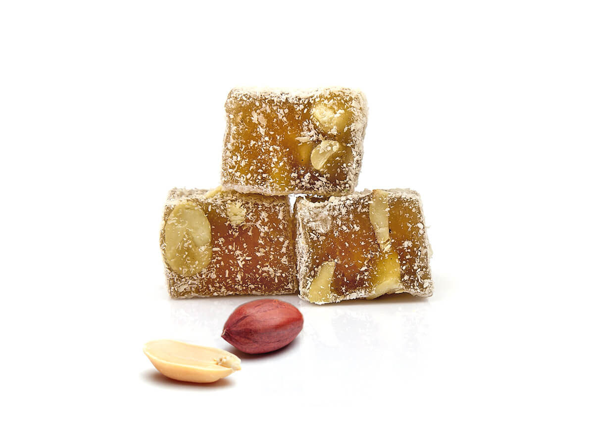 Yer Fıstıklı Hindistan Cevizli Klasik Lokum